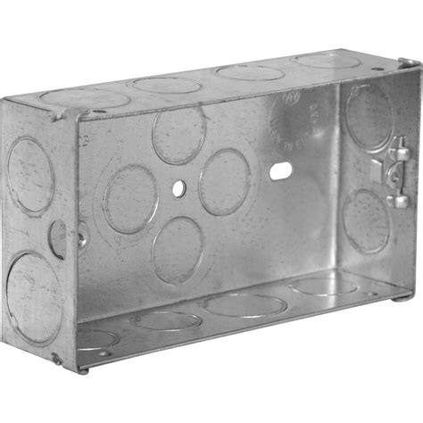 toolstation metal back box|metal back boxes for sockets.